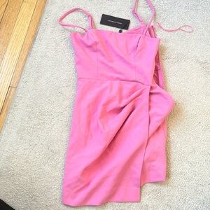 French connection pink dress